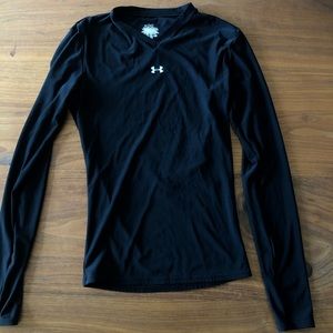 Under Armour sweat wicking long sleeved shirt.
